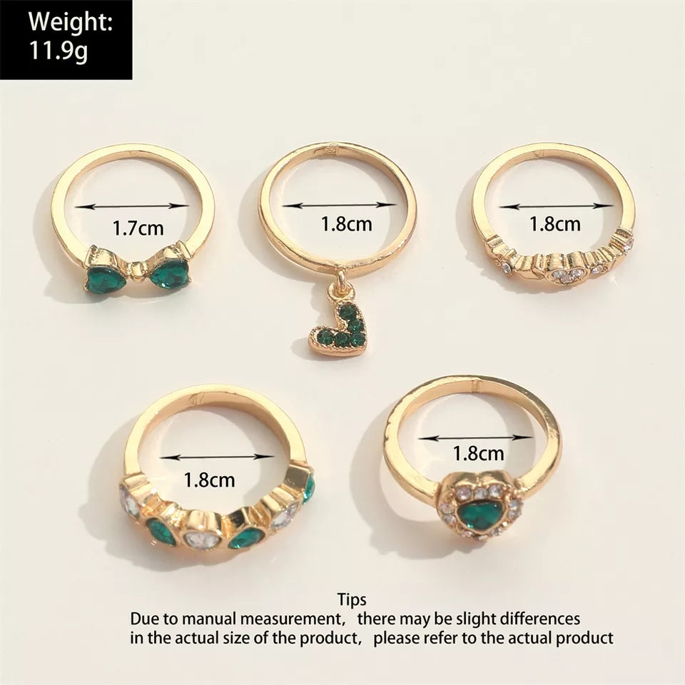 Heart of Gold and Emerald