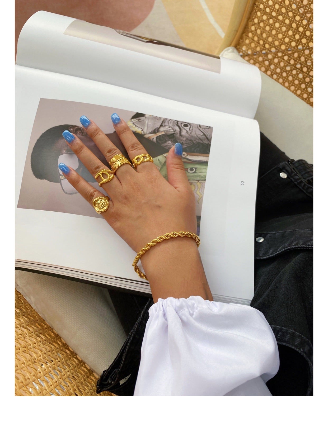 Lizzie Bennett Rope Chain Bracelet