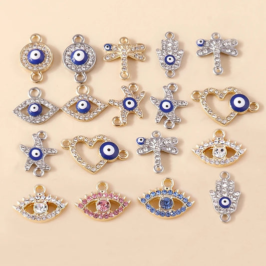 Small evil eye charms