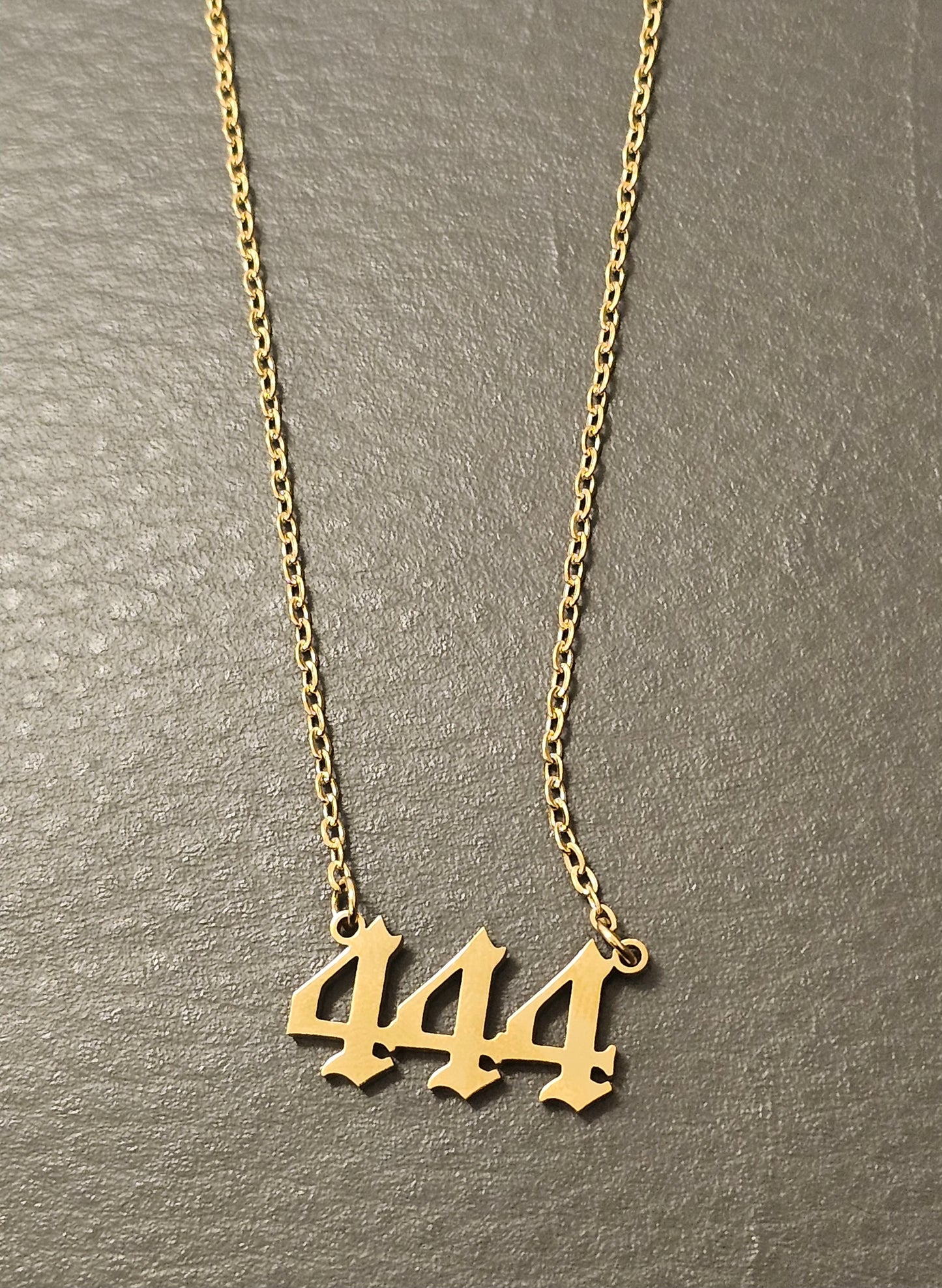 444 Angel Number Necklace