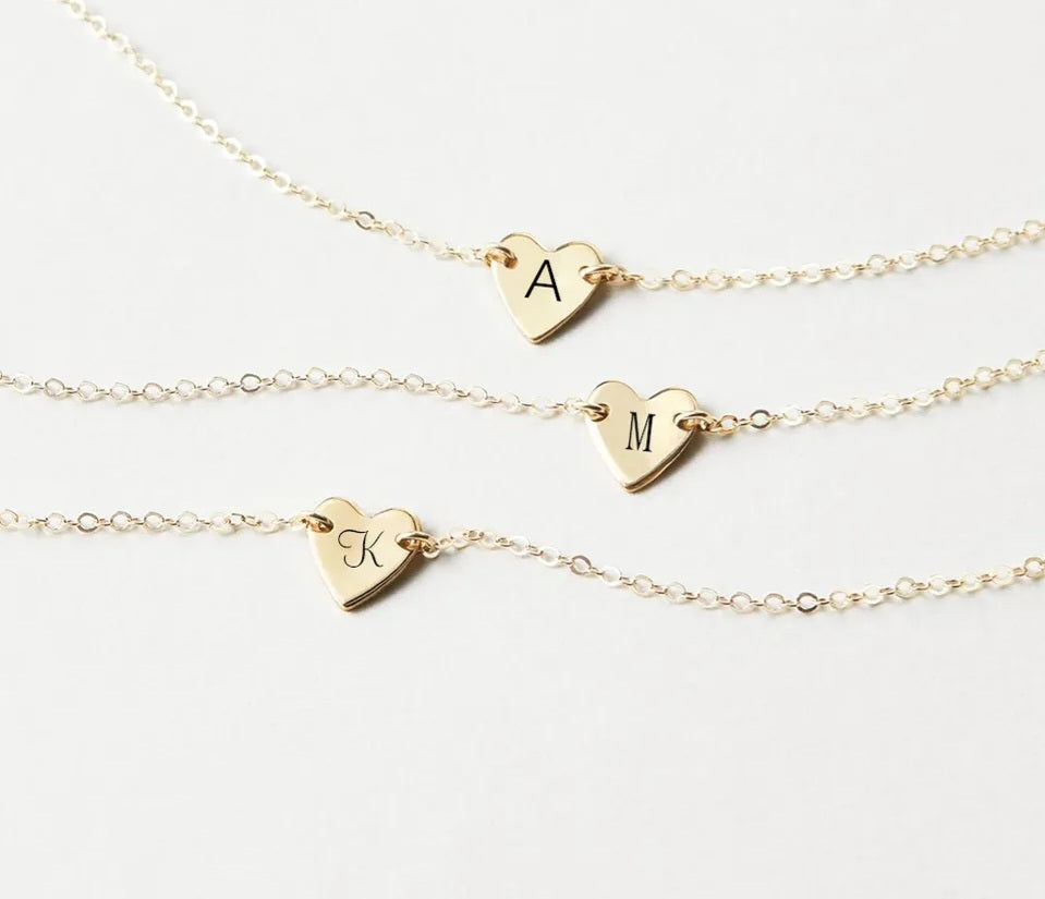 Heart Letter Bracelet