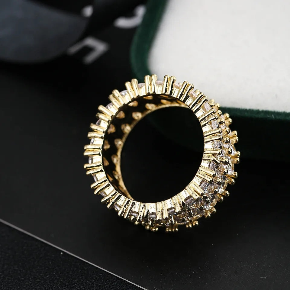 The Double Trouble Baguette Ring