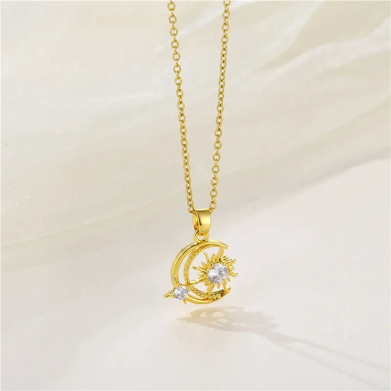 Sun Moon Necklace