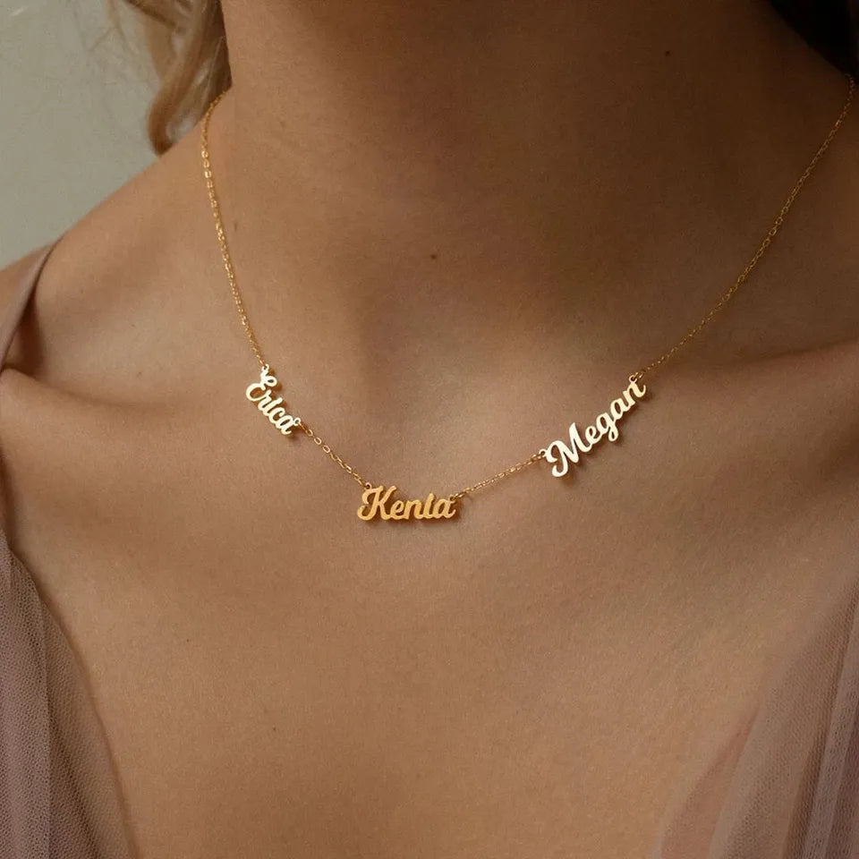 Multiple Name Necklace