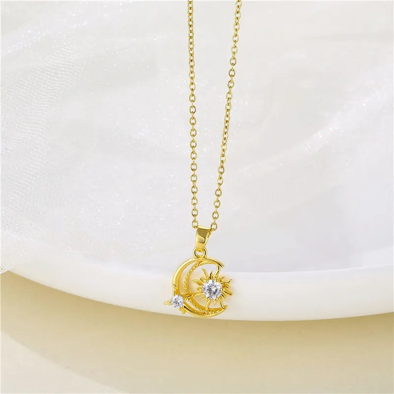 Sun Moon Necklace