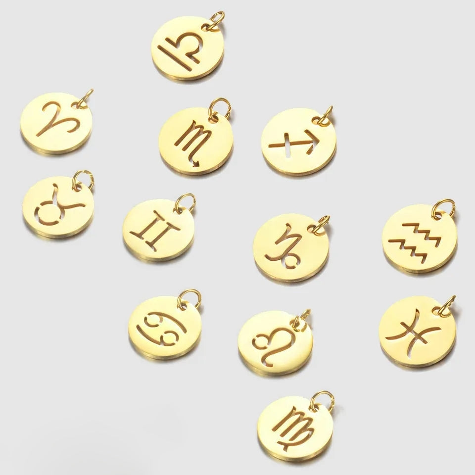 Star Sign Pendant Charms