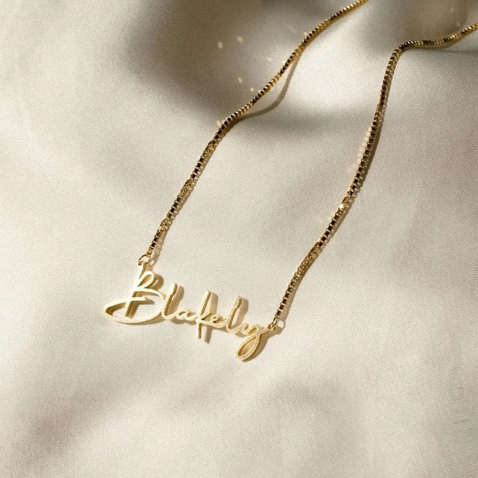 Signature Name Necklace