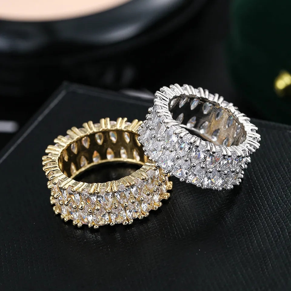 The Double Trouble Baguette Ring