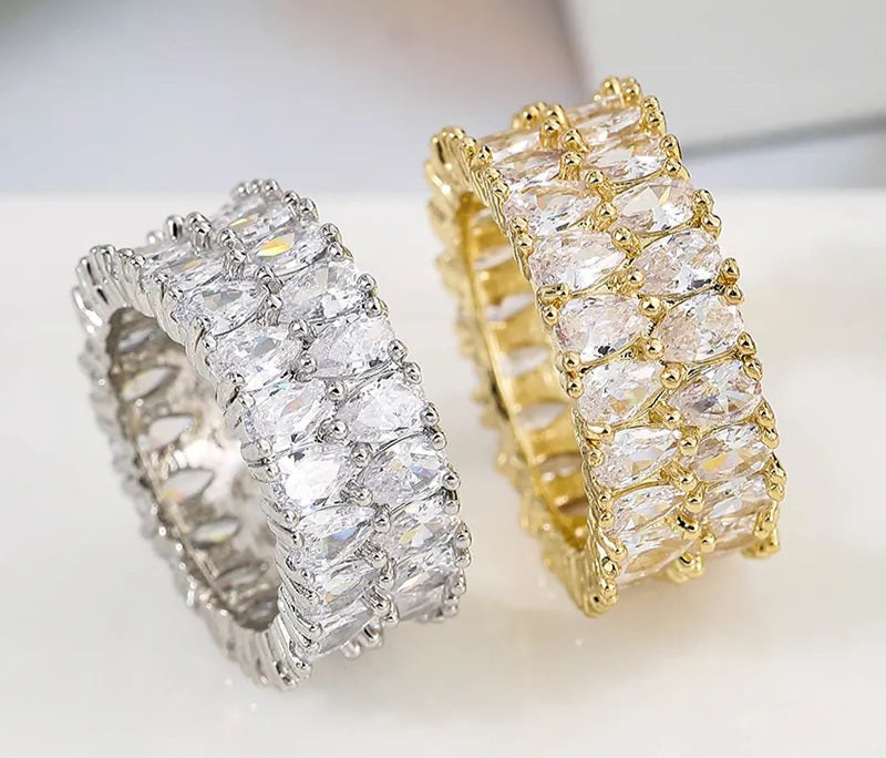 The Double Trouble Baguette Ring