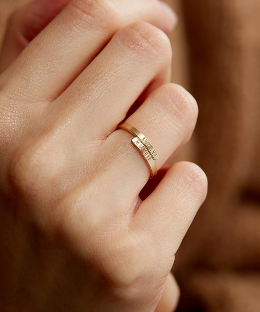 Personalised Wrap Ring