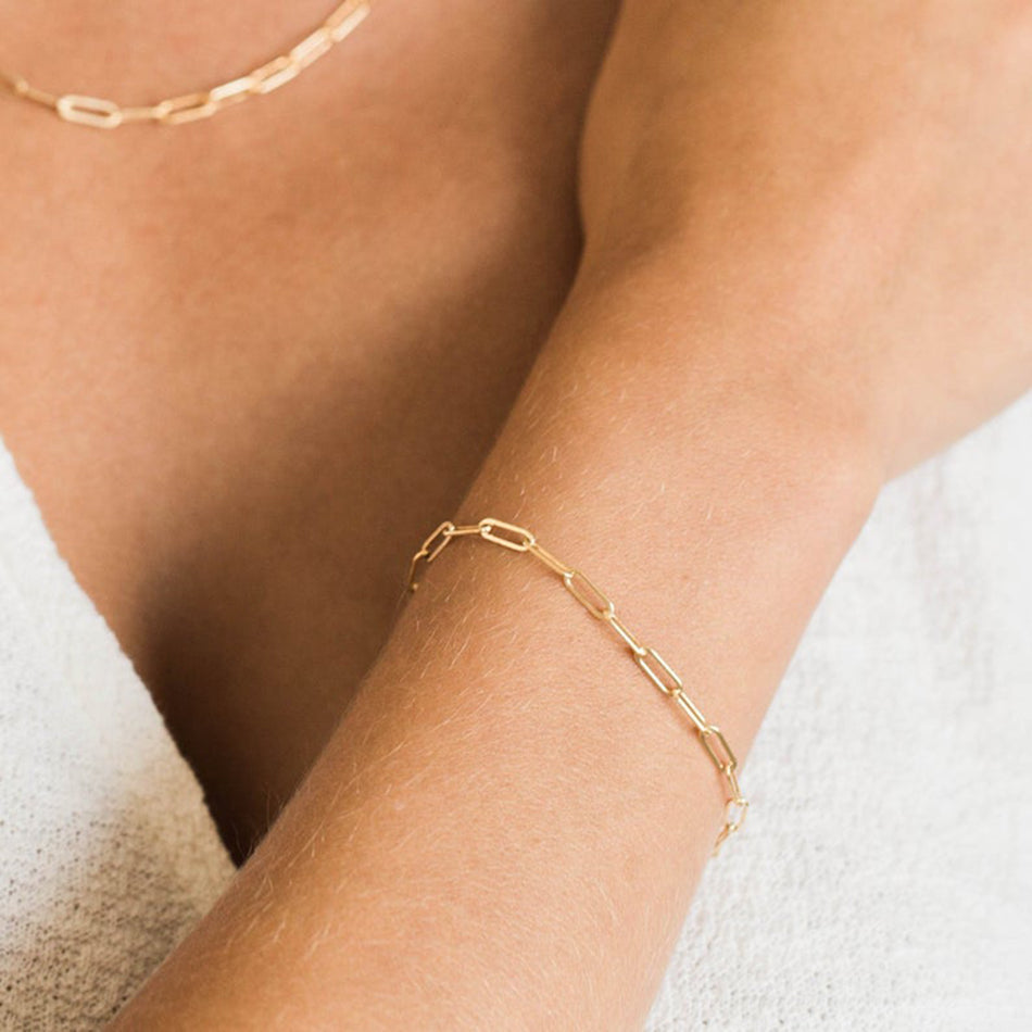 Nancy Drew Paperclip Bracelet