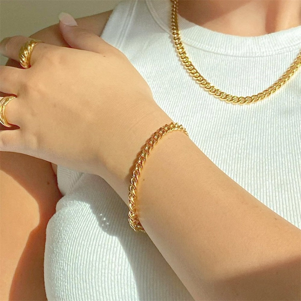 Sabriel Cuban Chain Bracelet